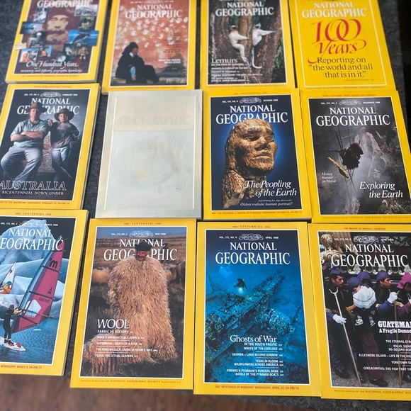 National Geographic 1988 Collector’s Addition Special Holographic McDonald's ad - Picture 16 of 16